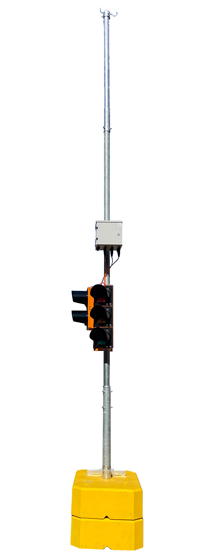 Stahl-Rundmast-Konstruktion bis 7,90 m Höhe